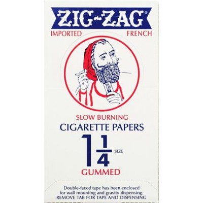 ZIG ZAG ORANGE 1 1/4 CIGARETTE ROLLING PAPERS 24CT/PACK